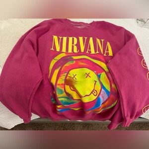 urban outfitters nirvana sweatshirt
